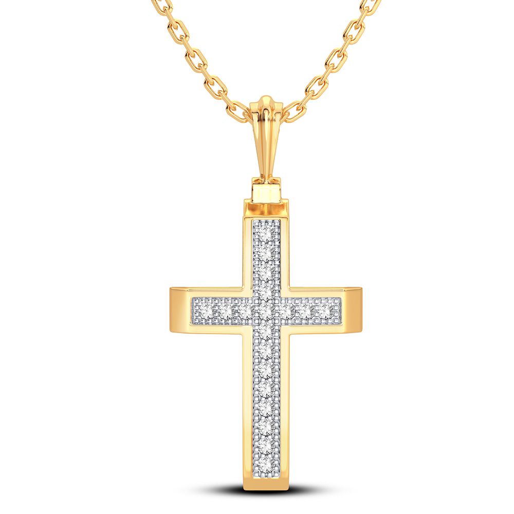 10K 0.05CT Diamond Pendant