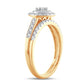 14K 0.50CT DIAMOND BRIDAL RING