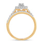 14K 0.50CT DIAMOND BRIDAL RING
