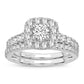 14K 1.50CT DIAMOND BRIDAL RING