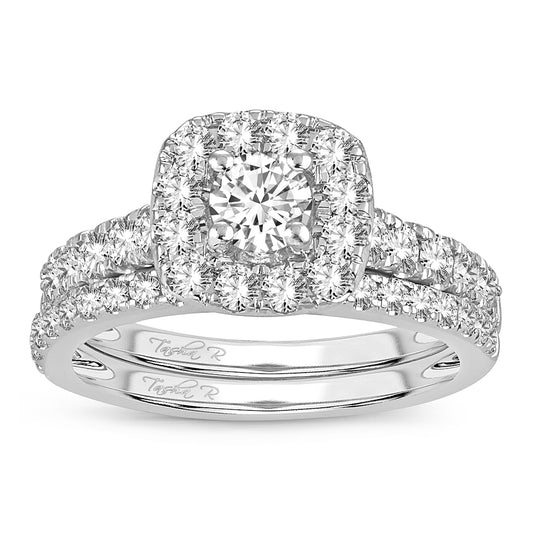 14K 1.50CT DIAMOND BRIDAL RING