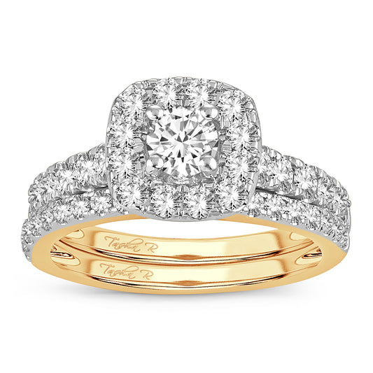 10K 0.50ct Diamond Bridal Ring