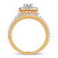 10K 0.50ct Diamond Bridal Ring