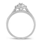14K 0.34CT DIAMOND BRIDAL RING