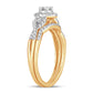 14K 0.50CT DIAMOND BRIDAL RING