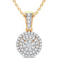 14K 0.25CT DIAMOND PENDANT