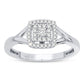 10K 0.10CT Diamond Ring
