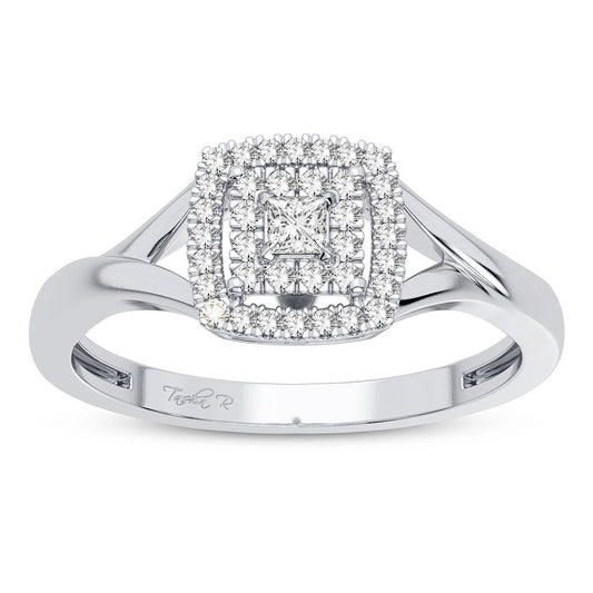 10K 0.10CT Diamond Ring