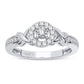 14K 0.17CT Diamond Ring