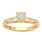 14K 0.22CT Diamond Ring
