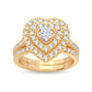14K 1.00CT Diamond Bridal Ring