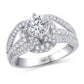 14K 2.03CT Diamond SEMI MOUNT