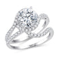 14K 0.69CT Diamond SEMI MOUNT