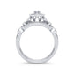 14K 0.33CT Diamond Bridal Ring