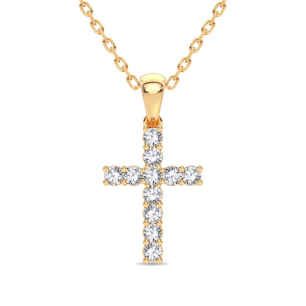 14K 0.50CT Diamond Pendant