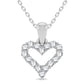 14K 0.25CT Diamond Pendant