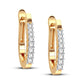 10K 0.25CT Diamond Earring
