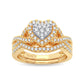 14K 0.50ct Diamond Bridal Ring