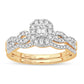 14K 0.60CT Diamond BRIDAL RING