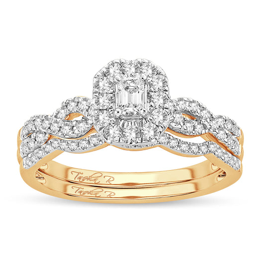 14K 0.60CT Diamond BRIDAL RING