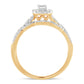 14K 0.60CT Diamond BRIDAL RING
