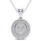 14K 0.40CT DAIMOND PENDANT