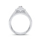 14K 1.00CT Diamond Bridal Ring