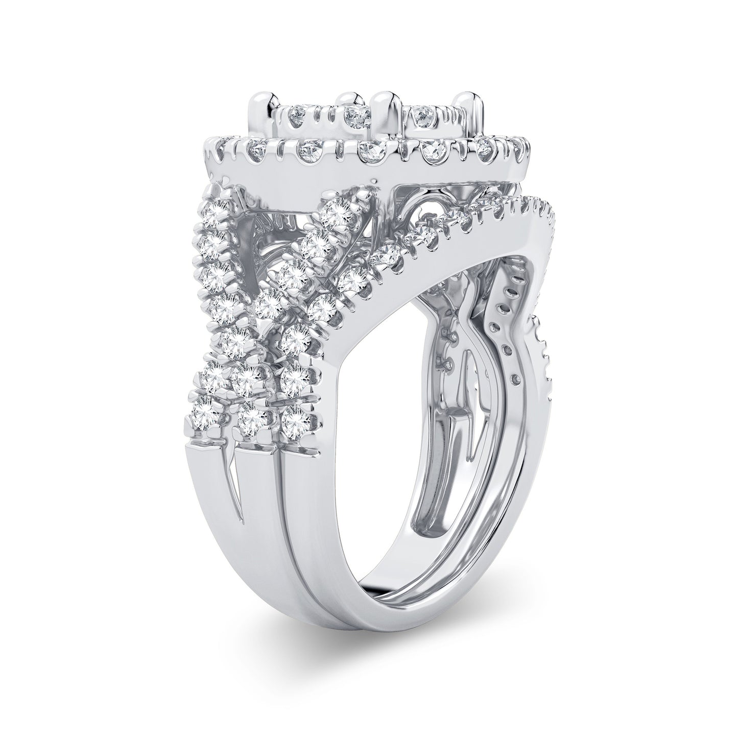 14K 2.00CT Diamond Bridal Ring