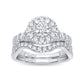 14K 1.00CT Diamond Bridal Ring