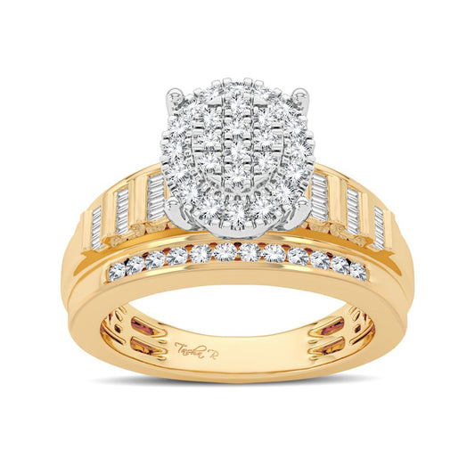 10K 0.50CT Diamond Ring