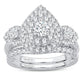 14K 1.54CT DIAMOND BRIDAL RING