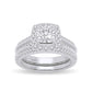 14K 0.64CT Diamond Bridal Ring