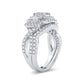 14K 2.00CT Diamond Bridal Ring