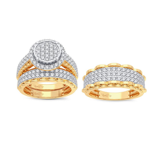 14K 2.00CT Diamond Trio Set
