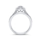 14K 1.00CT Diamond Bridal Ring
