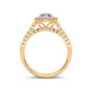 14K 1.05CT Diamond Bridal Ring