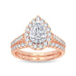14K 1.00CT Diamond Bridal Ring