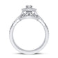 14K 0.60CT Diamond Bridal Ring