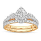 14K 1.50CT DIM BRIDAL RING
