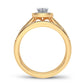 10K 0.50CT Diamond Bridal Ring