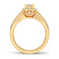 10K 0.93CT Diamond Ring