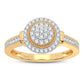 10K 0.10CT DIAMOND RING