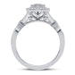 10K 0.13CT DIAMOND RING