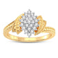 10K 0.20CT DIAMOND RING