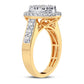 10K 0.75CT DIAMOND RING