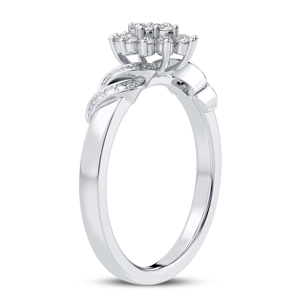 10K 0.20CT DIAMOND RING