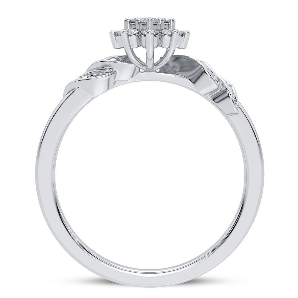 10K 0.20CT DIAMOND RING