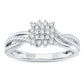 10K 0.20CT DIAMOND RING