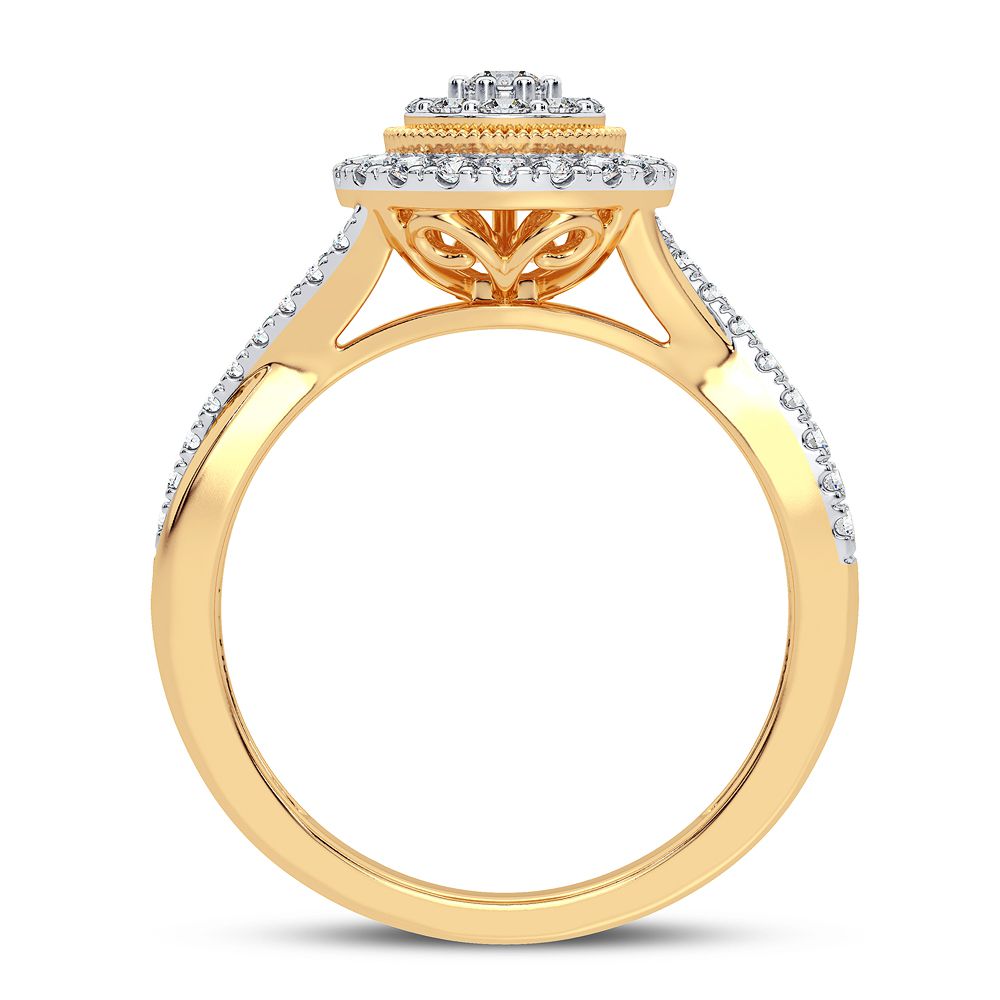 10K 0.50CT DIAMOND RING