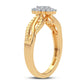 10K 0.20CT DIAMOND RING
